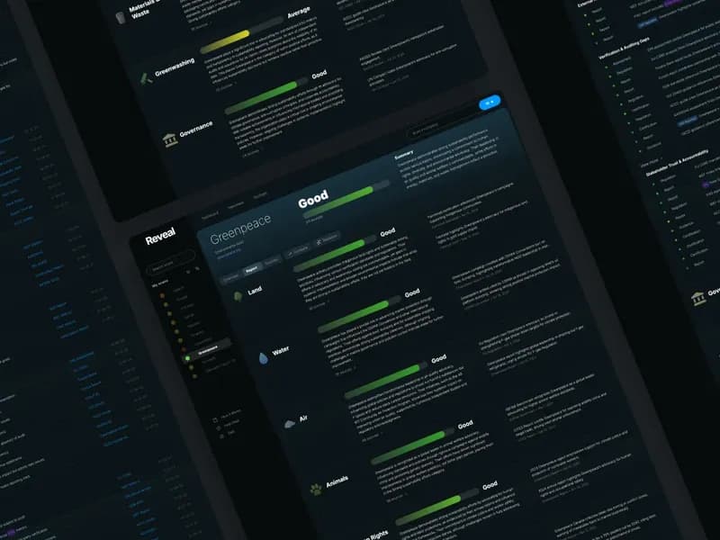 Greenlight product interface