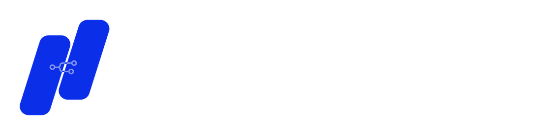 Hashlogics logo: logo for dark backgrounds