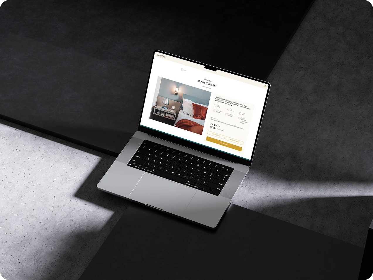 Coliving dashboard screenshot